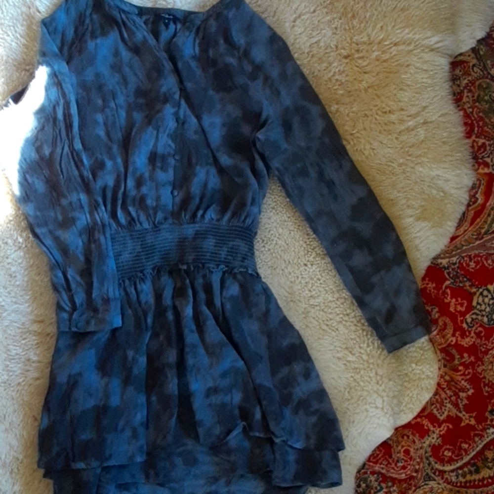 Rails Jasmine grey short mini dress tunic. Size S